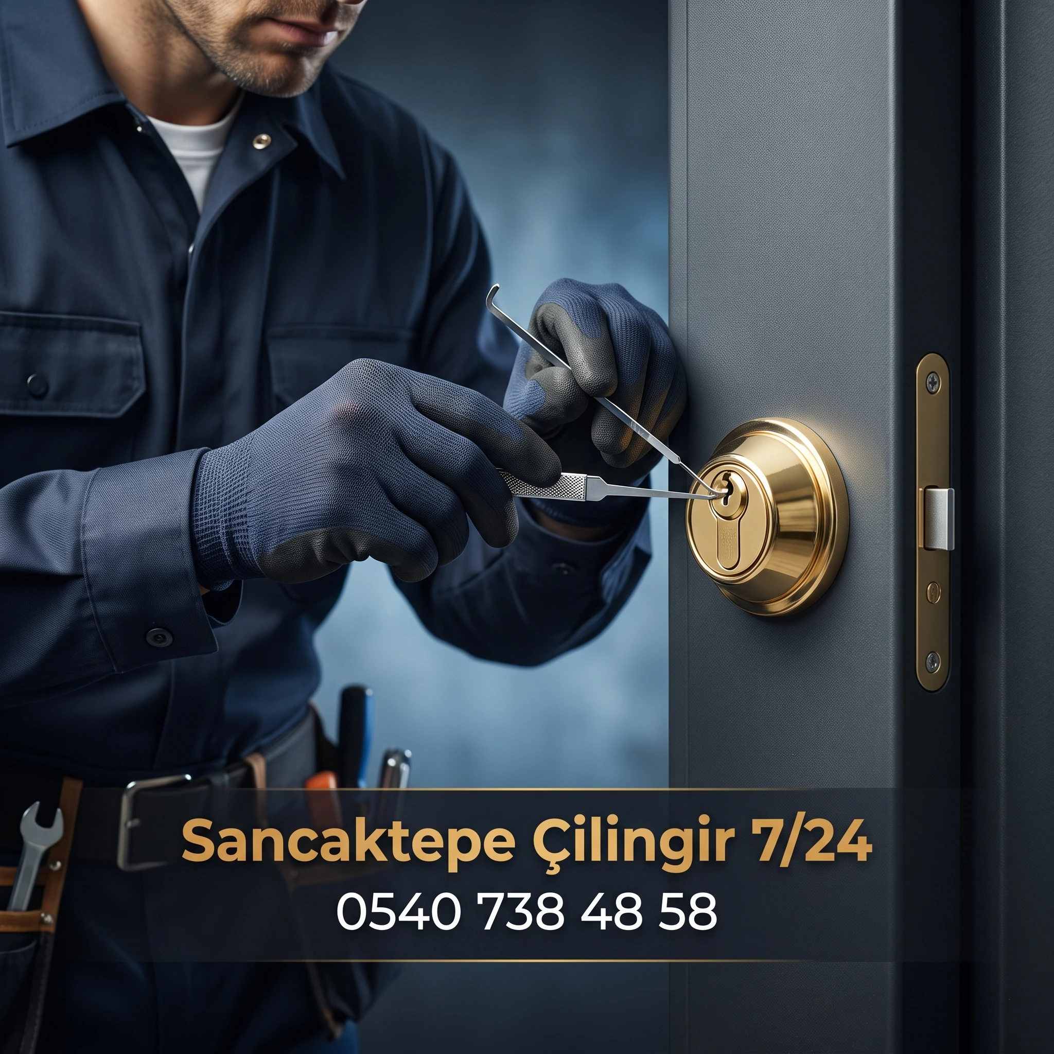 Sancaktepe Çilingir Ev ve Ofis İçin Hasarsız Çelik Kapı Açma