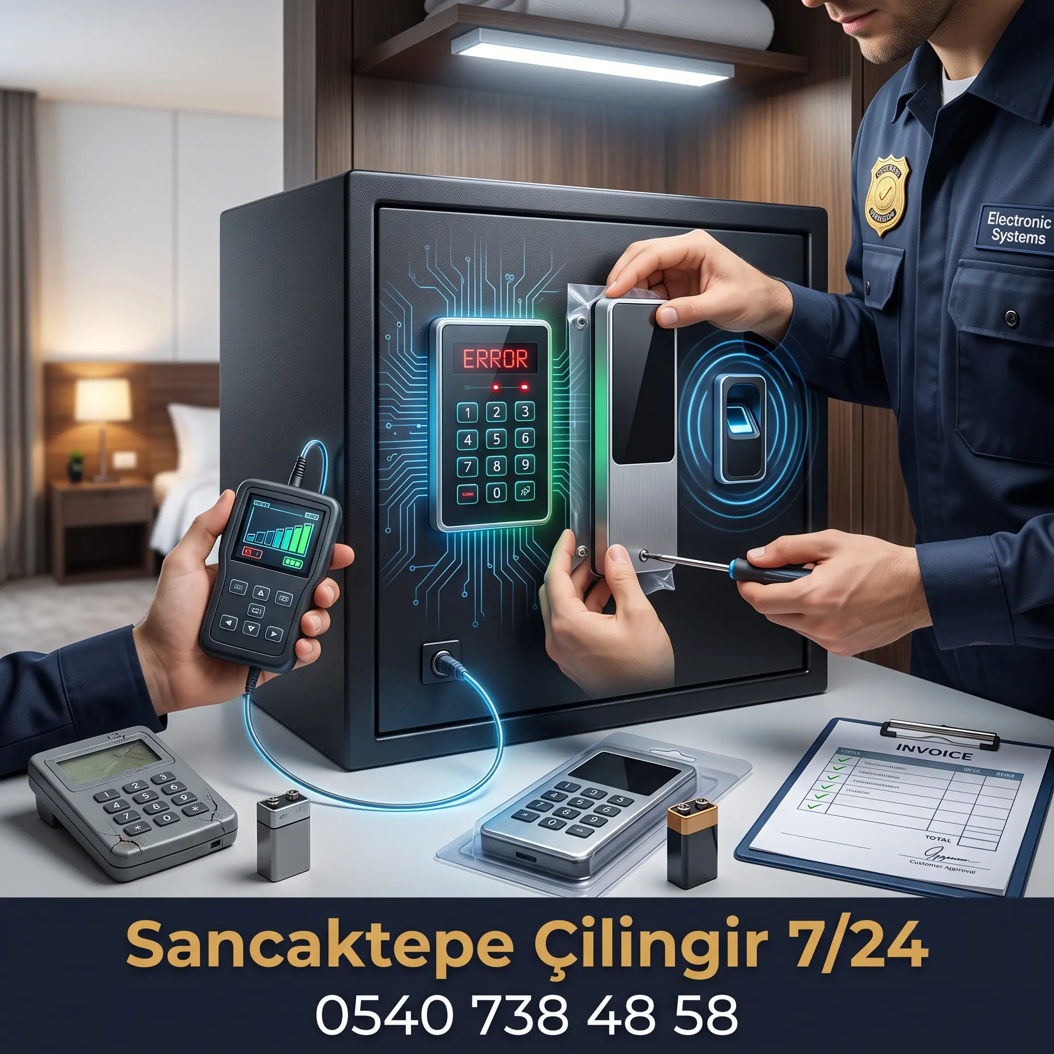 Sancaktepe Kasa Çilingir ve Şifreli Kasa Açma